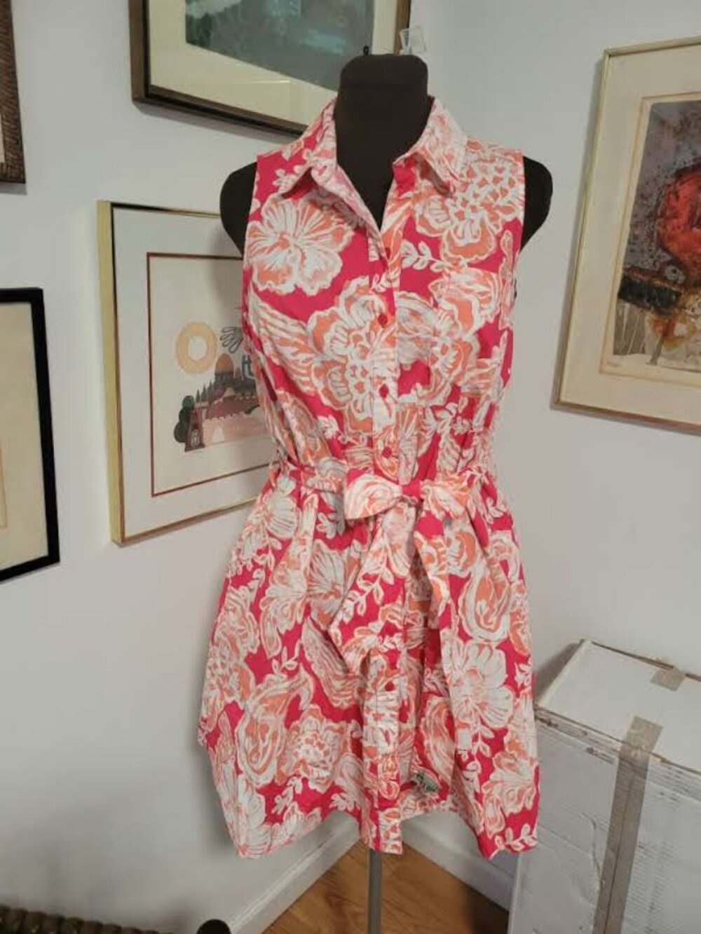 Crown & Ivy Aline Sleeveless Sundress Size L